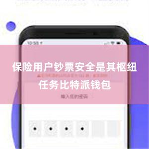 保险用户钞票安全是其枢纽任务比特派钱包