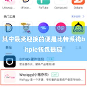 其中最受迎接的便是比特派钱bitpie钱包提现